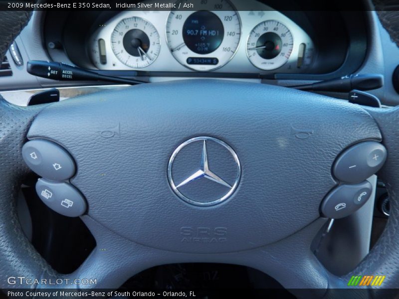 Iridium Silver Metallic / Ash 2009 Mercedes-Benz E 350 Sedan