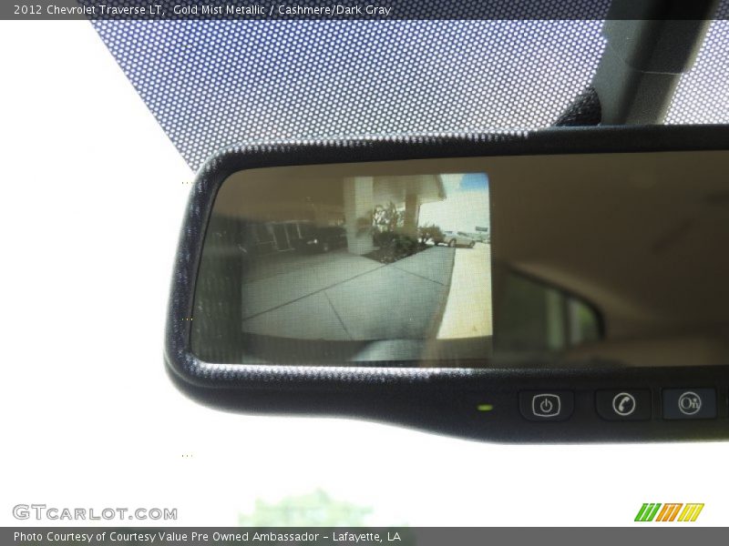 Gold Mist Metallic / Cashmere/Dark Gray 2012 Chevrolet Traverse LT