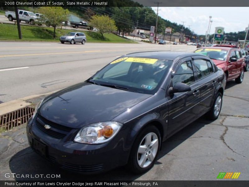 Slate Metallic / Neutral 2008 Chevrolet Cobalt LT Sedan