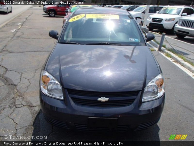 Slate Metallic / Neutral 2008 Chevrolet Cobalt LT Sedan
