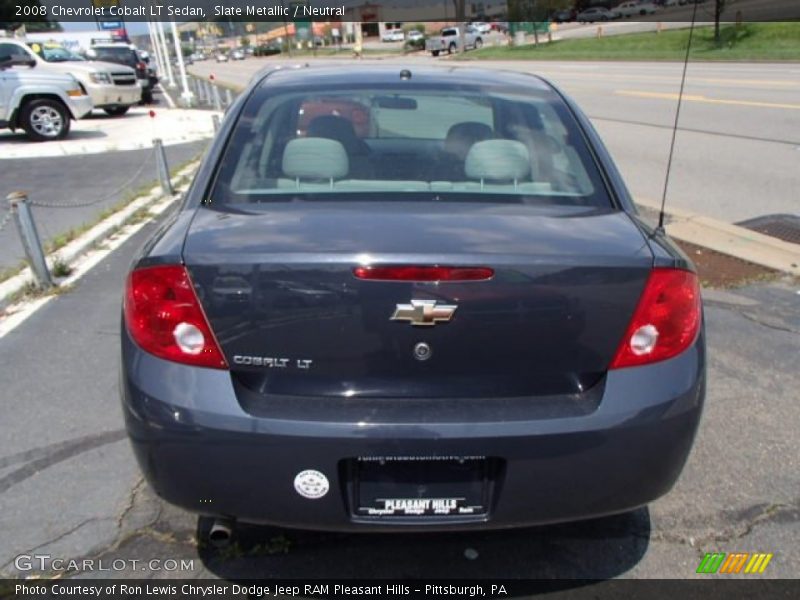 Slate Metallic / Neutral 2008 Chevrolet Cobalt LT Sedan