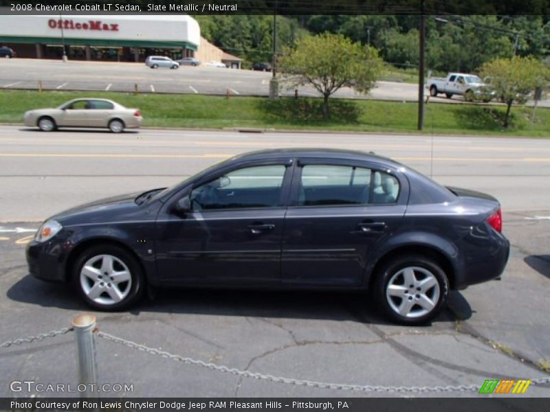 Slate Metallic / Neutral 2008 Chevrolet Cobalt LT Sedan