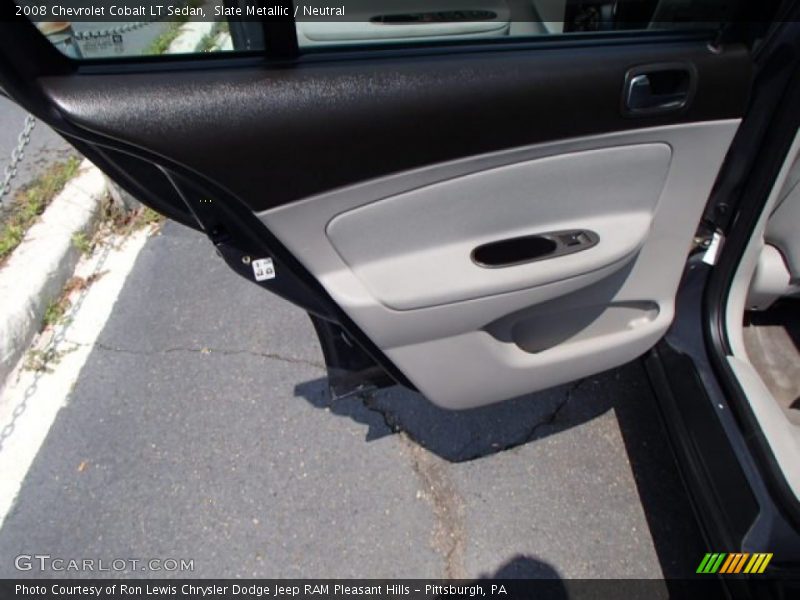 Slate Metallic / Neutral 2008 Chevrolet Cobalt LT Sedan