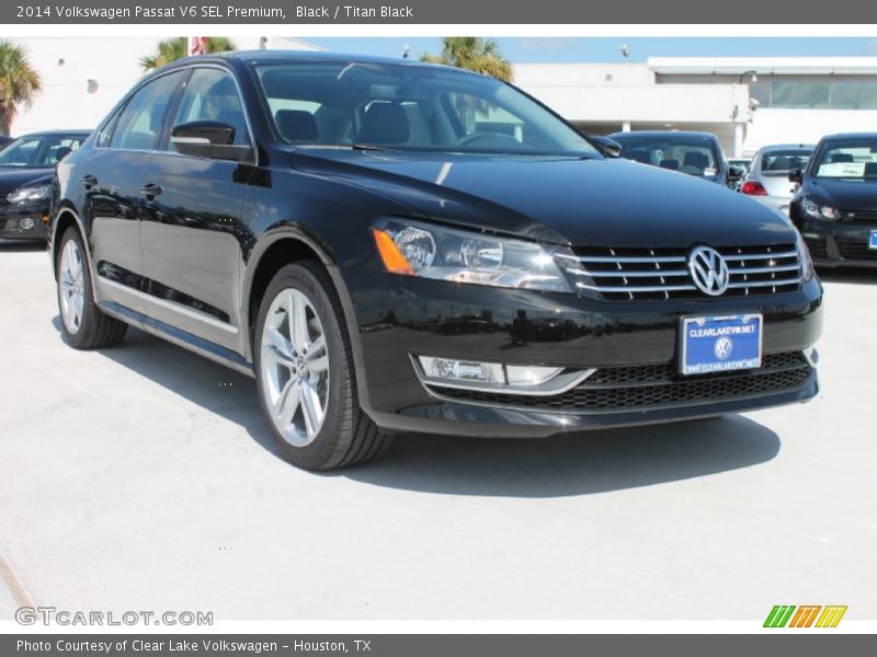 Black / Titan Black 2014 Volkswagen Passat V6 SEL Premium
