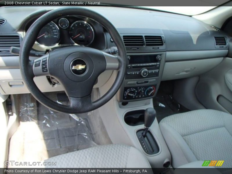 Slate Metallic / Neutral 2008 Chevrolet Cobalt LT Sedan