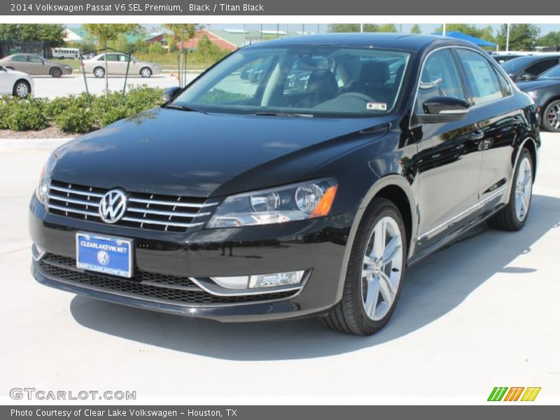Black / Titan Black 2014 Volkswagen Passat V6 SEL Premium