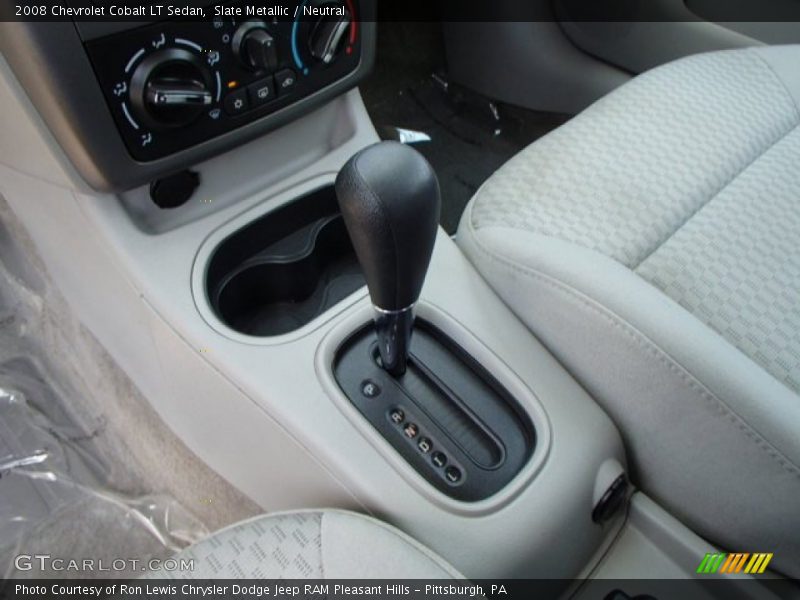 Slate Metallic / Neutral 2008 Chevrolet Cobalt LT Sedan