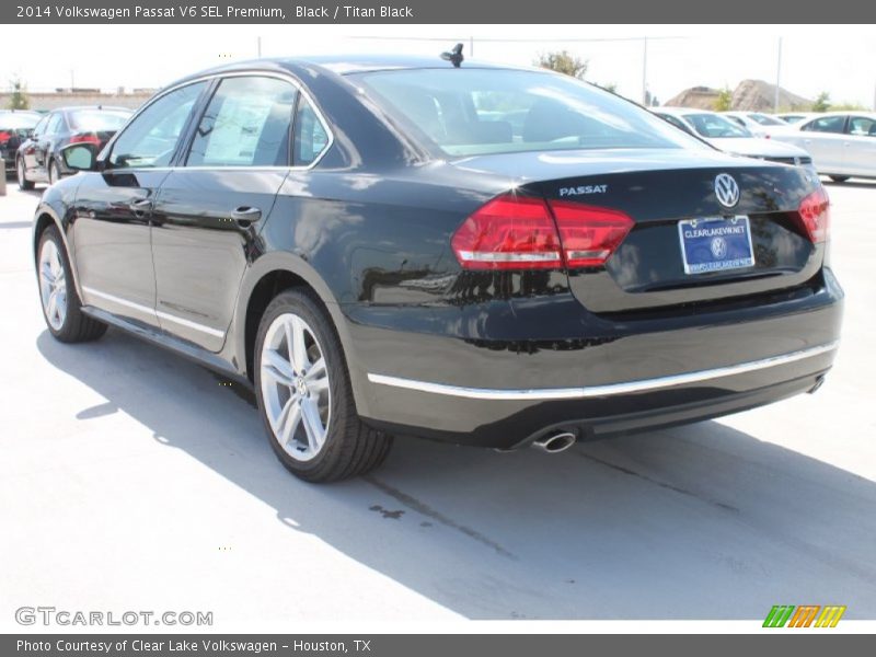 Black / Titan Black 2014 Volkswagen Passat V6 SEL Premium