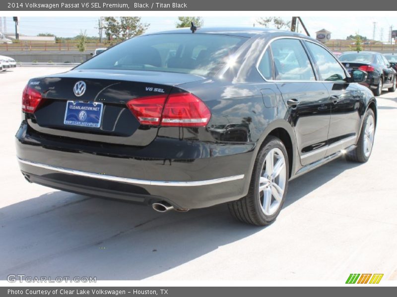 Black / Titan Black 2014 Volkswagen Passat V6 SEL Premium