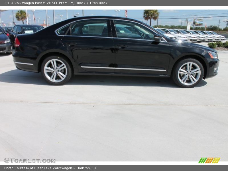 Black / Titan Black 2014 Volkswagen Passat V6 SEL Premium