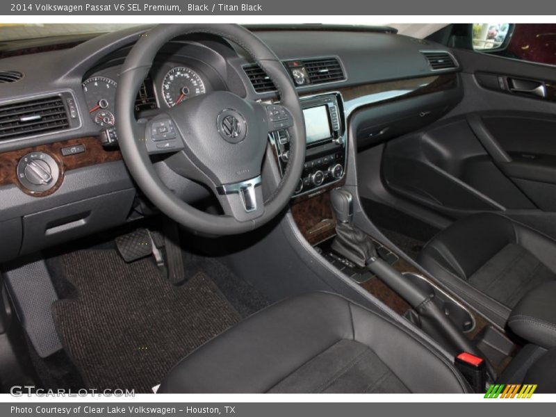 Black / Titan Black 2014 Volkswagen Passat V6 SEL Premium