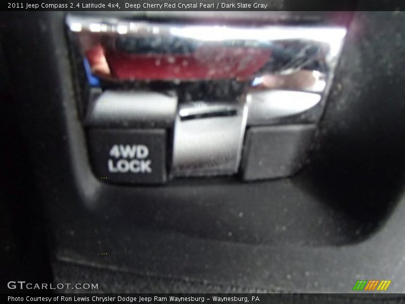 Deep Cherry Red Crystal Pearl / Dark Slate Gray 2011 Jeep Compass 2.4 Latitude 4x4