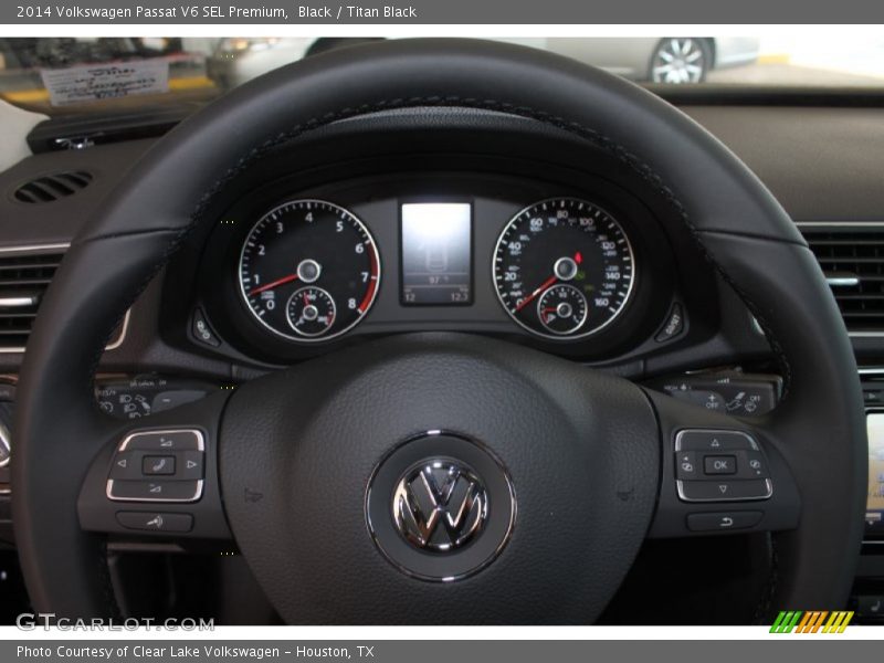 Black / Titan Black 2014 Volkswagen Passat V6 SEL Premium