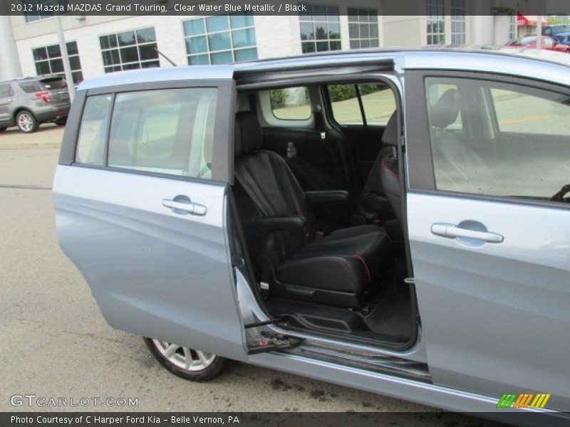 Clear Water Blue Metallic / Black 2012 Mazda MAZDA5 Grand Touring
