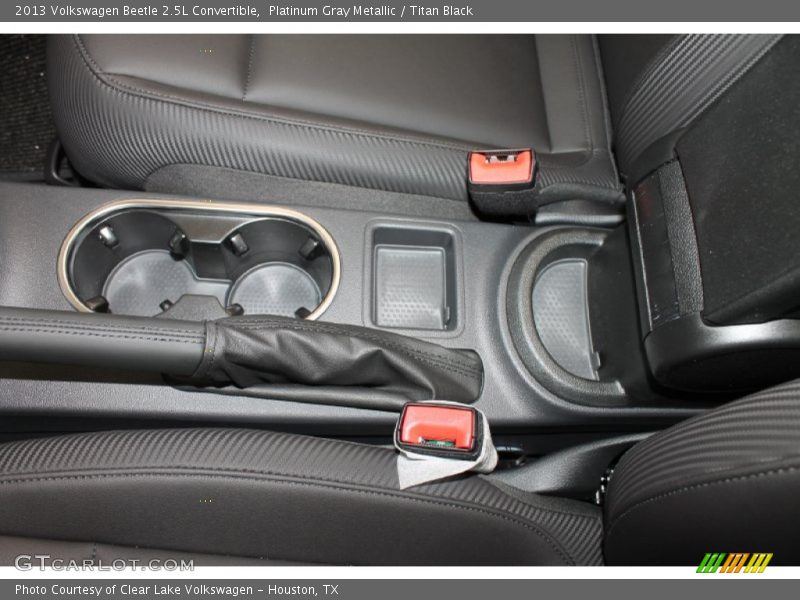 Platinum Gray Metallic / Titan Black 2013 Volkswagen Beetle 2.5L Convertible
