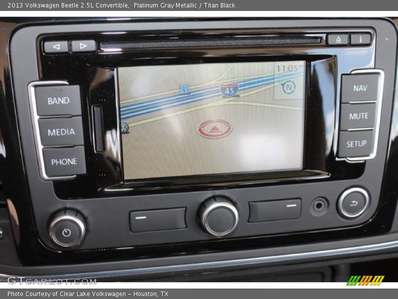 Platinum Gray Metallic / Titan Black 2013 Volkswagen Beetle 2.5L Convertible