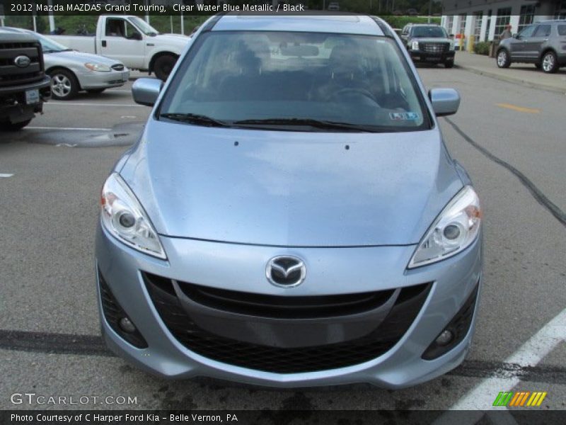 Clear Water Blue Metallic / Black 2012 Mazda MAZDA5 Grand Touring