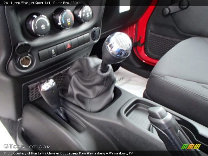  2014 Wrangler Sport 4x4 6 Speed Manual Shifter