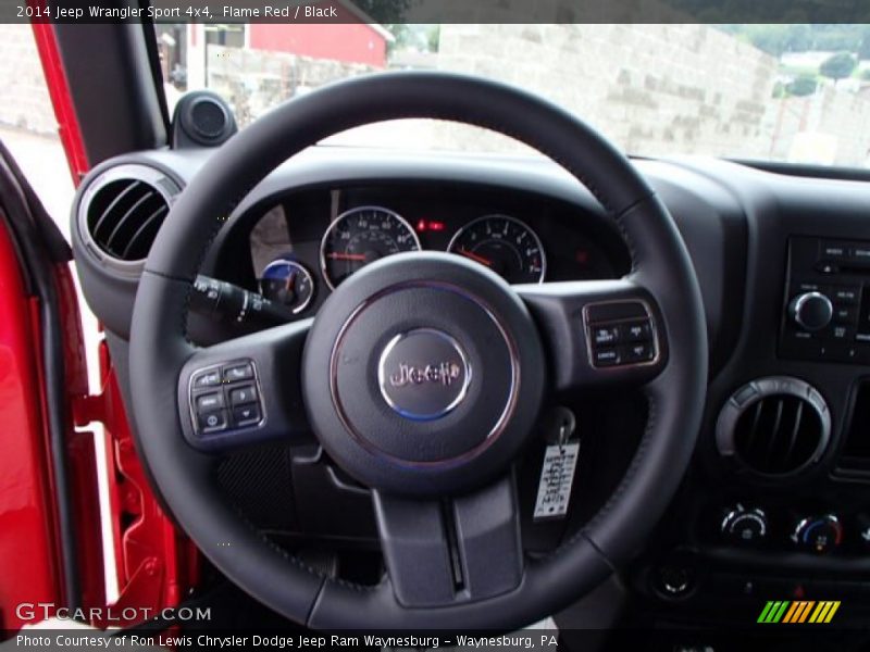  2014 Wrangler Sport 4x4 Steering Wheel
