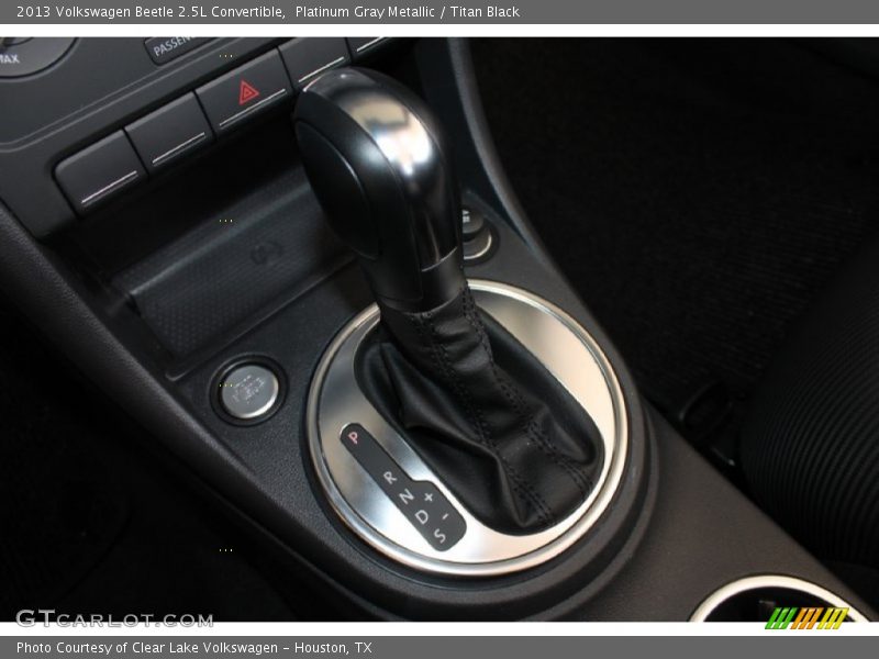 Platinum Gray Metallic / Titan Black 2013 Volkswagen Beetle 2.5L Convertible