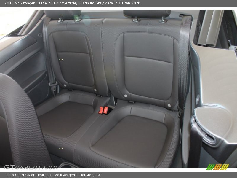 Platinum Gray Metallic / Titan Black 2013 Volkswagen Beetle 2.5L Convertible