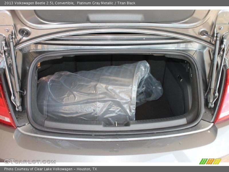 Platinum Gray Metallic / Titan Black 2013 Volkswagen Beetle 2.5L Convertible