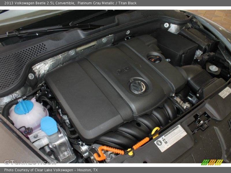 Platinum Gray Metallic / Titan Black 2013 Volkswagen Beetle 2.5L Convertible