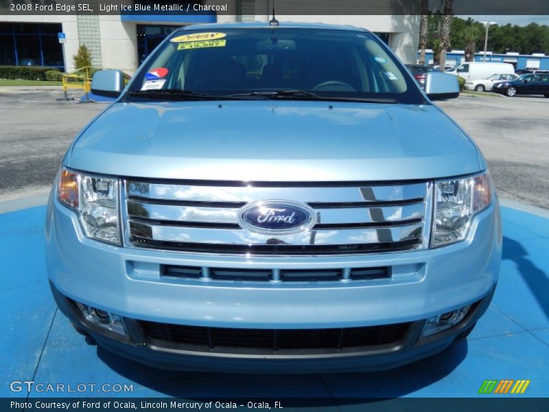 Light Ice Blue Metallic / Charcoal 2008 Ford Edge SEL