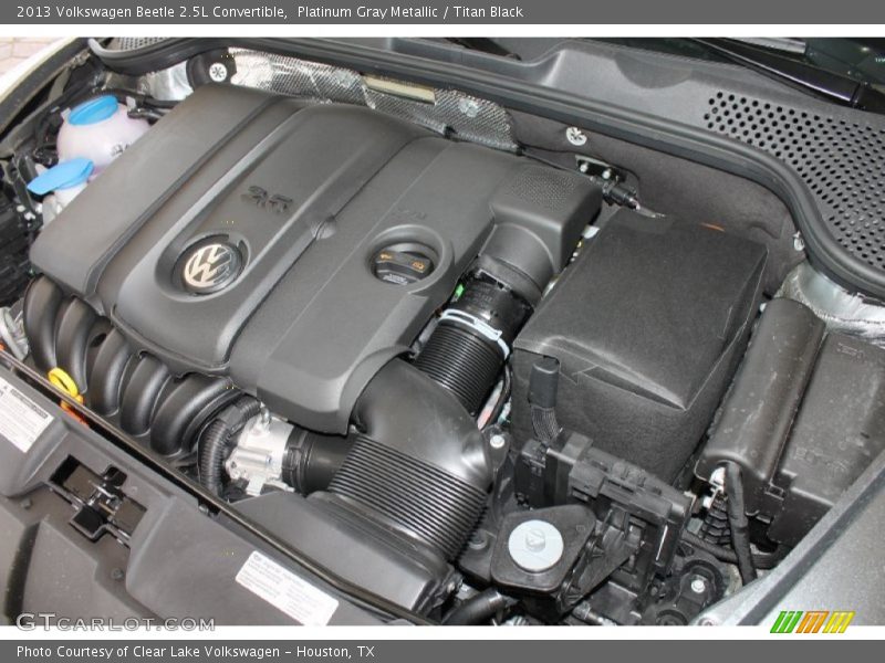 Platinum Gray Metallic / Titan Black 2013 Volkswagen Beetle 2.5L Convertible