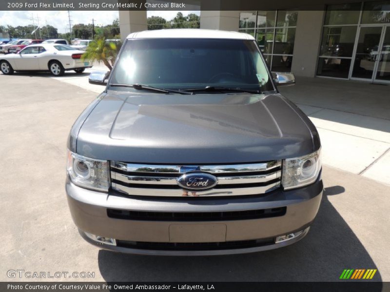 Sterling Grey Metallic / Charcoal Black 2009 Ford Flex Limited