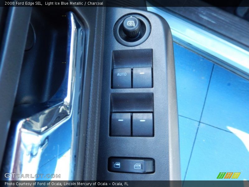 Light Ice Blue Metallic / Charcoal 2008 Ford Edge SEL