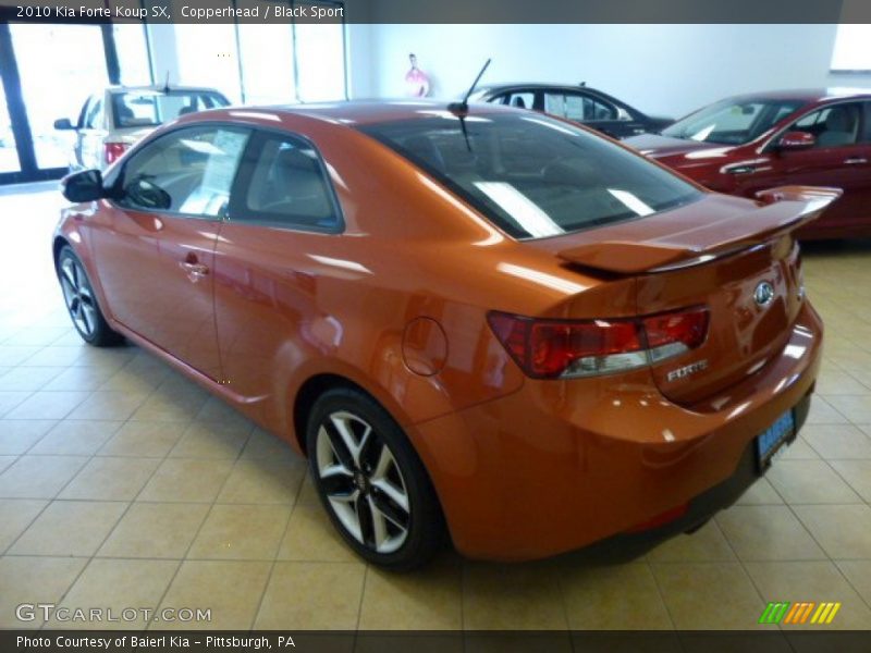 Copperhead / Black Sport 2010 Kia Forte Koup SX