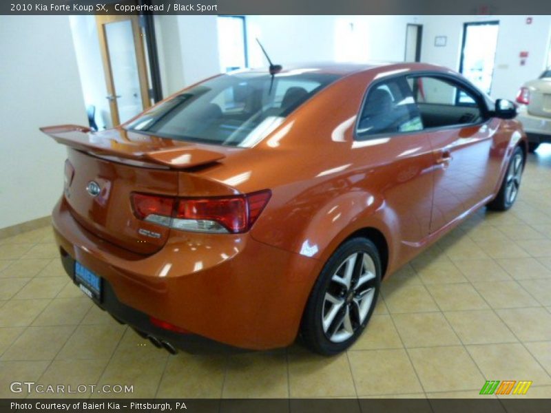 Copperhead / Black Sport 2010 Kia Forte Koup SX