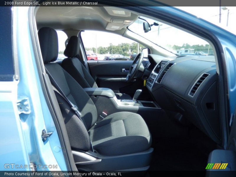 Light Ice Blue Metallic / Charcoal 2008 Ford Edge SEL