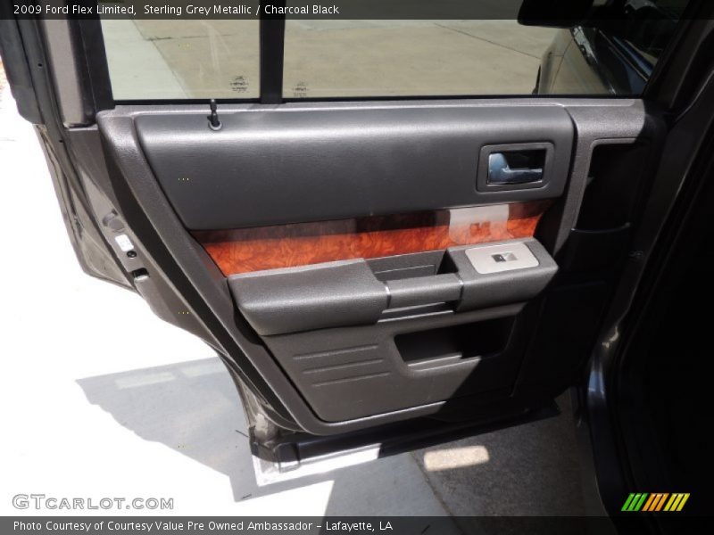 Sterling Grey Metallic / Charcoal Black 2009 Ford Flex Limited