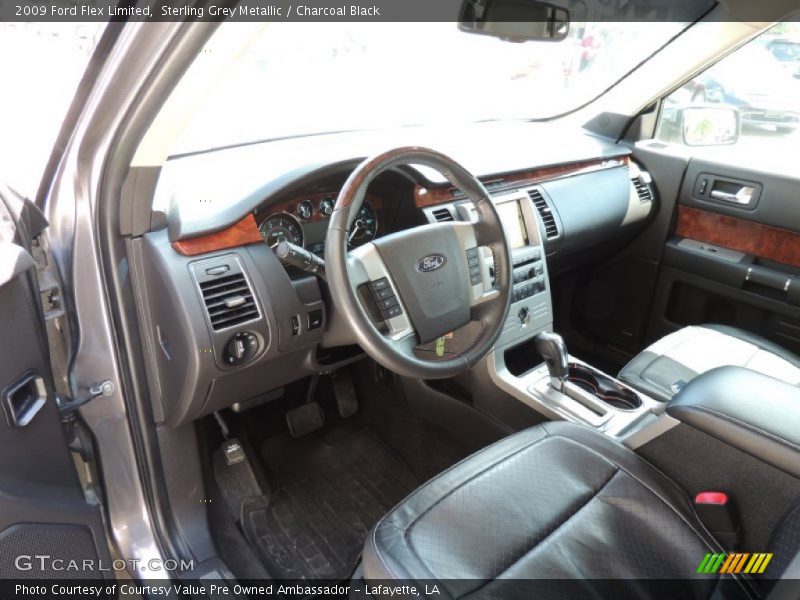 Sterling Grey Metallic / Charcoal Black 2009 Ford Flex Limited