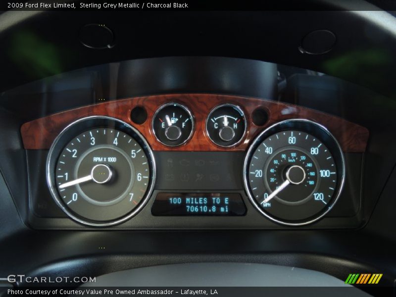 Sterling Grey Metallic / Charcoal Black 2009 Ford Flex Limited