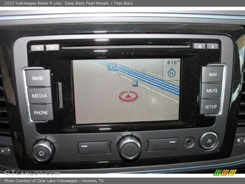 Navigation of 2013 Beetle R-Line