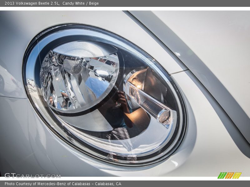 Candy White / Beige 2013 Volkswagen Beetle 2.5L