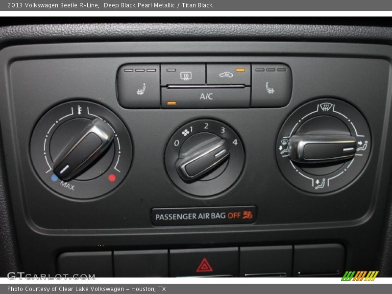 Controls of 2013 Beetle R-Line