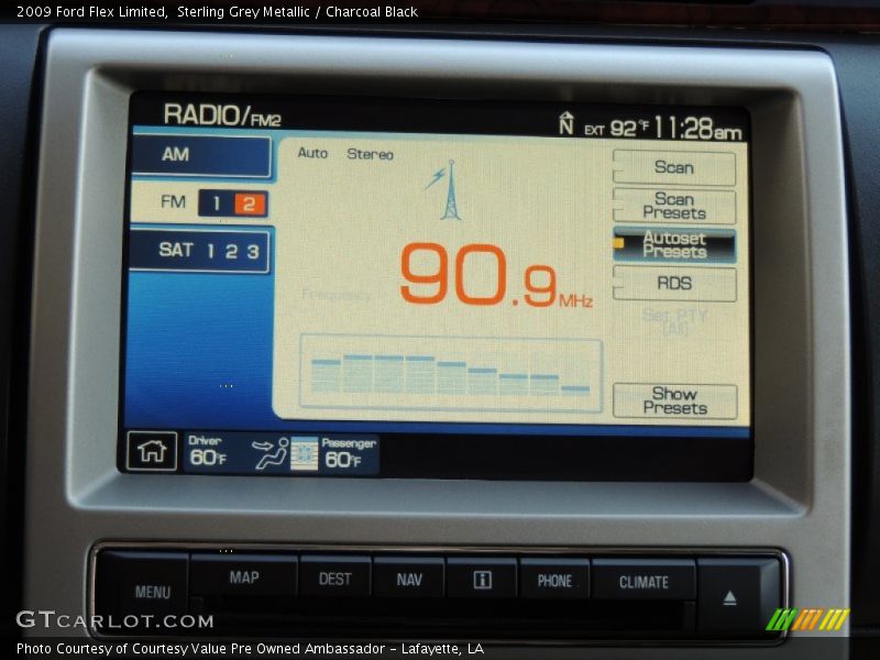 Sterling Grey Metallic / Charcoal Black 2009 Ford Flex Limited