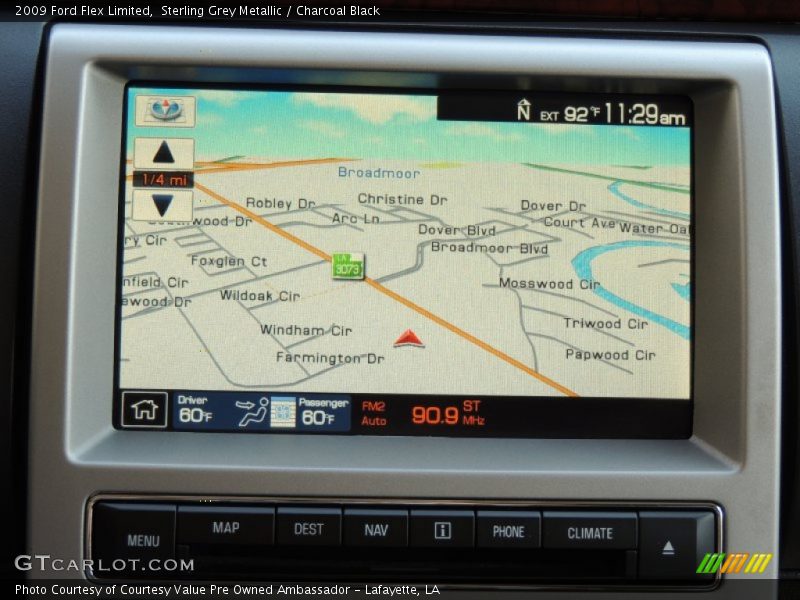 Sterling Grey Metallic / Charcoal Black 2009 Ford Flex Limited