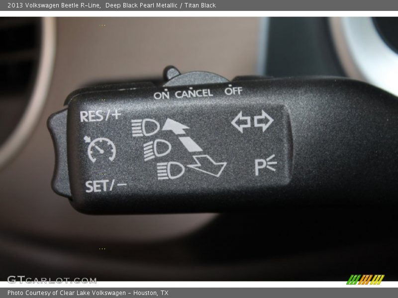 Controls of 2013 Beetle R-Line