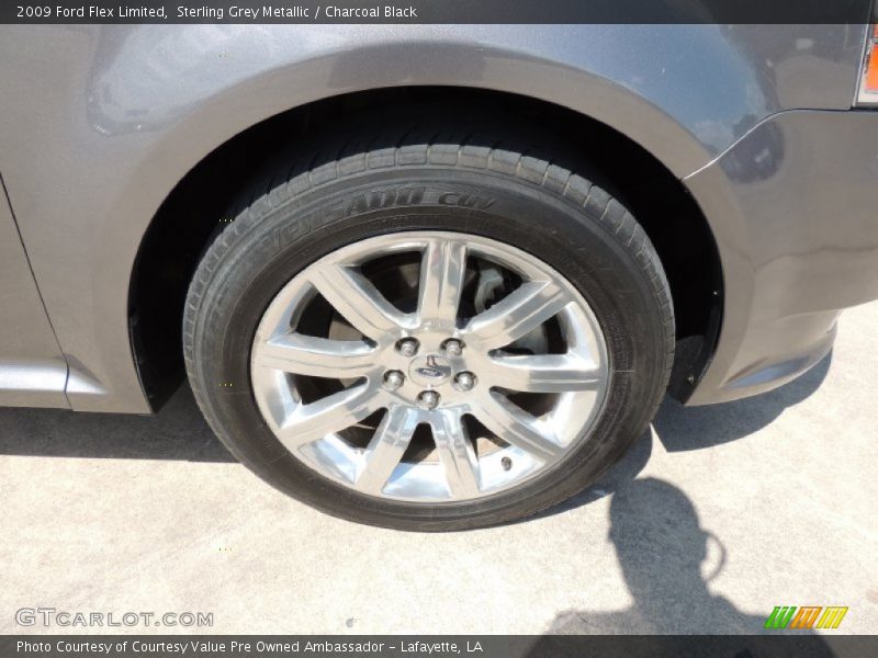 Sterling Grey Metallic / Charcoal Black 2009 Ford Flex Limited