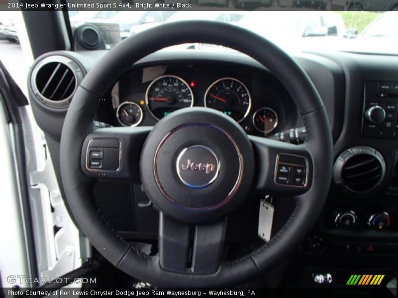  2014 Wrangler Unlimited Sport S 4x4 Steering Wheel