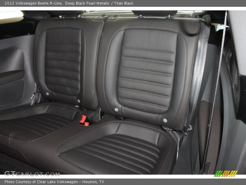 Rear Seat of 2013 Beetle R-Line