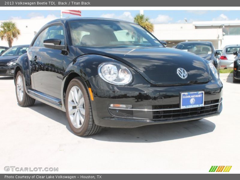 Black / Titan Black 2013 Volkswagen Beetle TDI