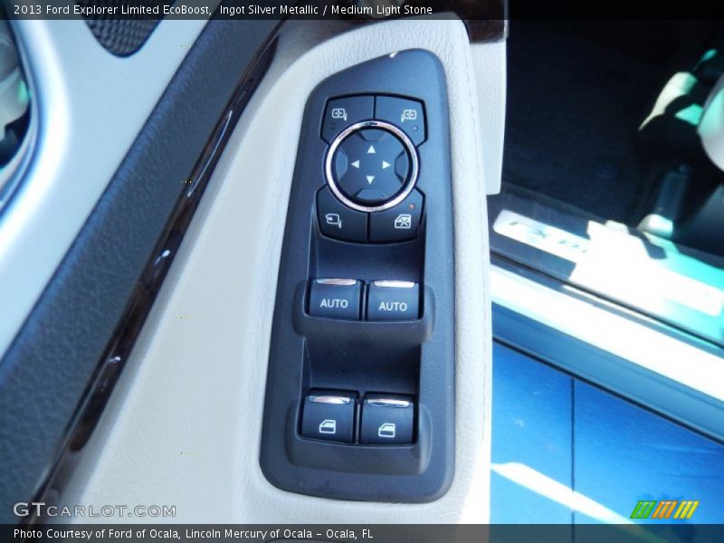 Ingot Silver Metallic / Medium Light Stone 2013 Ford Explorer Limited EcoBoost