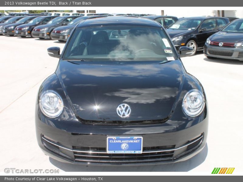 Black / Titan Black 2013 Volkswagen Beetle TDI