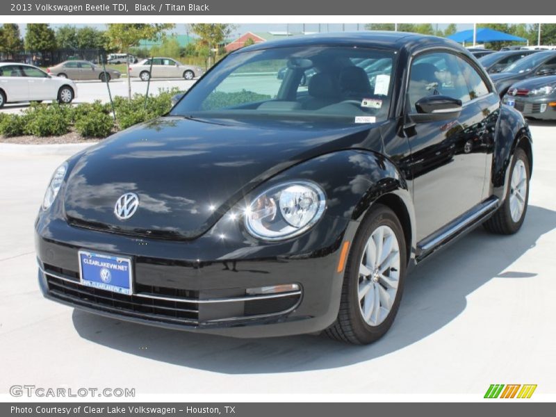 Black / Titan Black 2013 Volkswagen Beetle TDI